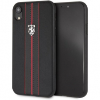 Ferrari FEURHCI61BKR Off Track Hard Case iPhone XR - fekete