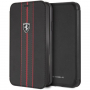 Ferrari FEURFLBKI61BKR Off Track Logo Book Case iPhone XR - fekete