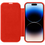 Tactical Safety Smoothie szilikon flip tok iPhone 14 Pro készülékhez - piros