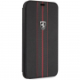 Ferrari FEURFLBKI65BKR Off Track Logo Book Case iPhone XS Max - fekete