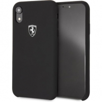 Ferrari FEOSIHCI61BK Off Track Silicone Case iPhone XR - fekete