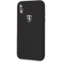 Ferrari FEOSIHCI61BK Off Track Silicone Case iPhone XR - fekete