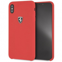 Ferrari FEOSIHCI65RE Off Track Silicone Case iPhone XS Max - piros