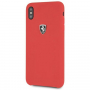 Ferrari FEOSIHCI65RE Off Track Silicone Case iPhone XS Max - piros