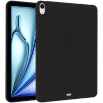 Matt, puha műanyag tok iPad Air 11" (2024-2026) készülékhez - fekete