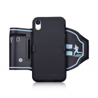 Sportos tok kézre iPhone XR - fekete