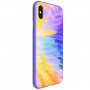 NILLKIN Ombre tok iPhone XS Max - lila
