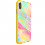 NILLKIN Ombre tok iPhone XS Max - sárga