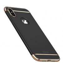 MOFI luxus tok iPhone XS Max - fekete