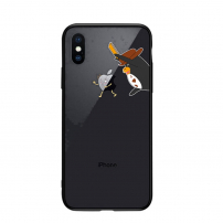 NXE tok übeg hátsó résszel iPhone XS Max - mérges pingvin