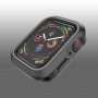 Szilikon Apple Watch 40mm borító - fekete - szürke