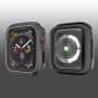 Szilikon Apple Watch 40mm borító - fekete - szürke