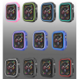 Szilikon Apple Watch 44mm borító - fekete