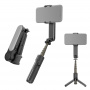 L09 Mini Bluetooth Gimbal szelfibot / állvány stabilizátorral és led lámpával iPhone-hoz - fekete
