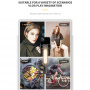 L09 Mini Bluetooth Gimbal szelfibot / állvány stabilizátorral és led lámpával iPhone-hoz - fekete