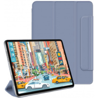 Mágneses tok mágneskapoccsal iPad Air 11" (2024-2026) készülékhez - szürkéskék