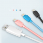 ROCK Szinkronizáló és töltő MFi hiteles lightning kábel - Apple iPhone / iPad / iPod - fekete - 2m