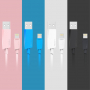 ROCK Szinkronizáló és töltő MFi hiteles lightning kábel - Apple iPhone / iPad / iPod - fekete - 2m
