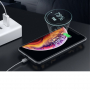 ROCK mágneses vezeték nélküli power bank / külső akkumulátor 5000mAh iPhone XS Max - fekete