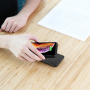 ROCK mágneses vezeték nélküli power bank / külső akkumulátor 5000mAh iPhone XS Max - fekete