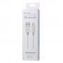 OPSO Szinkronizáló és töltő MFi hiteles lightning kábel - Apple iPhone / iPad / iPod - fehér - 3m