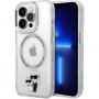 Karl Lagerfeld IML Karl és Choupette NFT burkolat MagSafe-el* iPhone 15 Pro készülékhez – átlátszó