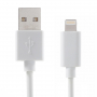 OPSO Szinkronizáló és töltő MFi hiteles lightning kábel - Apple iPhone / iPad / iPod - fehér - 2m