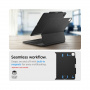Spigen Vékony Fit Pro borító billentyűzet kivágással iPad Pro 12,9"-hez (2018-2022) - fekete