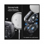 Spigen Ultra Hybrid Zero One tok AirPods Pro 2 (2022) készülékhez - szürke