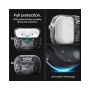 Spigen Ultra Hybrid Zero One tok AirPods Pro 2 (2022) készülékhez - szürke