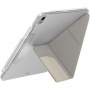 UNIQ Camden Click tok origami állvánnyal és hellyel Apple Ceruza iPad Airhez 13" (2024) - bézs