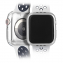 Dux Ducis védőtok Apple Watch 44mm-hez - ezüst