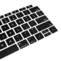 ENKAY vékony billentyűzet (US) borító MacBook Air 13" (A1932 / A2179 / A2337) - fekete