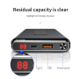 BASEUS állvány / power bank / külső akkumulátor 10000mAh vezték nélküli töltővel - fekete