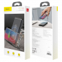 BASEUS állvány / power bank / külső akkumulátor 10000mAh vezték nélküli töltővel - fekete