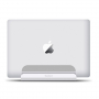 BESTAND 2 az egyben függőleges MacBook és iPad állvány - ezüst