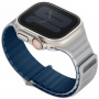 UNIQ Revix Evo kétoldalas szíj Apple Ultra óra 49mm / 46mm / 45mm / 44mm / 42mm - kék szürke
