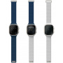 UNIQ Revix Evo kétoldalas szíj Apple Ultra óra 49mm / 46mm / 45mm / 44mm / 42mm - kék szürke