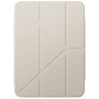 UNIQ Camden Click tok origami állvánnyal és hellyel Apple Ceruza iPad Airhez 13" (2024) - bézs