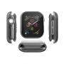 Borító kijelző védővel Apple Watch 44mm - fekete
