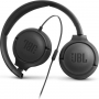 JBL TUNE 500 fülhallgató és hangerőszabályzóval 3,5 mm - Apple készülék - fekete