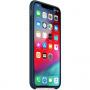 Eredeti Apple szilikon borító iPhone XS Max - tengeralatti zöld