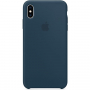 Eredeti Apple szilikon borító iPhone XS Max - tengeralatti zöld