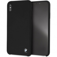 BMW szilikon tok iPhone XS Max - fekete