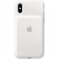 Eredeti Apple Smart Battery Case hátsó tok töltővel iPhone XS - fehér