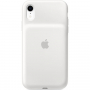 Eredeti Smart Battery Case hátsó tok töltővel iPhone XR - fehér