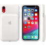 Eredeti Smart Battery Case hátsó tok töltővel iPhone XR - fehér