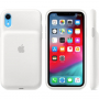 Eredeti Smart Battery Case hátsó tok töltővel iPhone XR - fehér