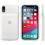 Eredeti Smart Battery Case hátsó tok töltővel iPhone XR - fehér