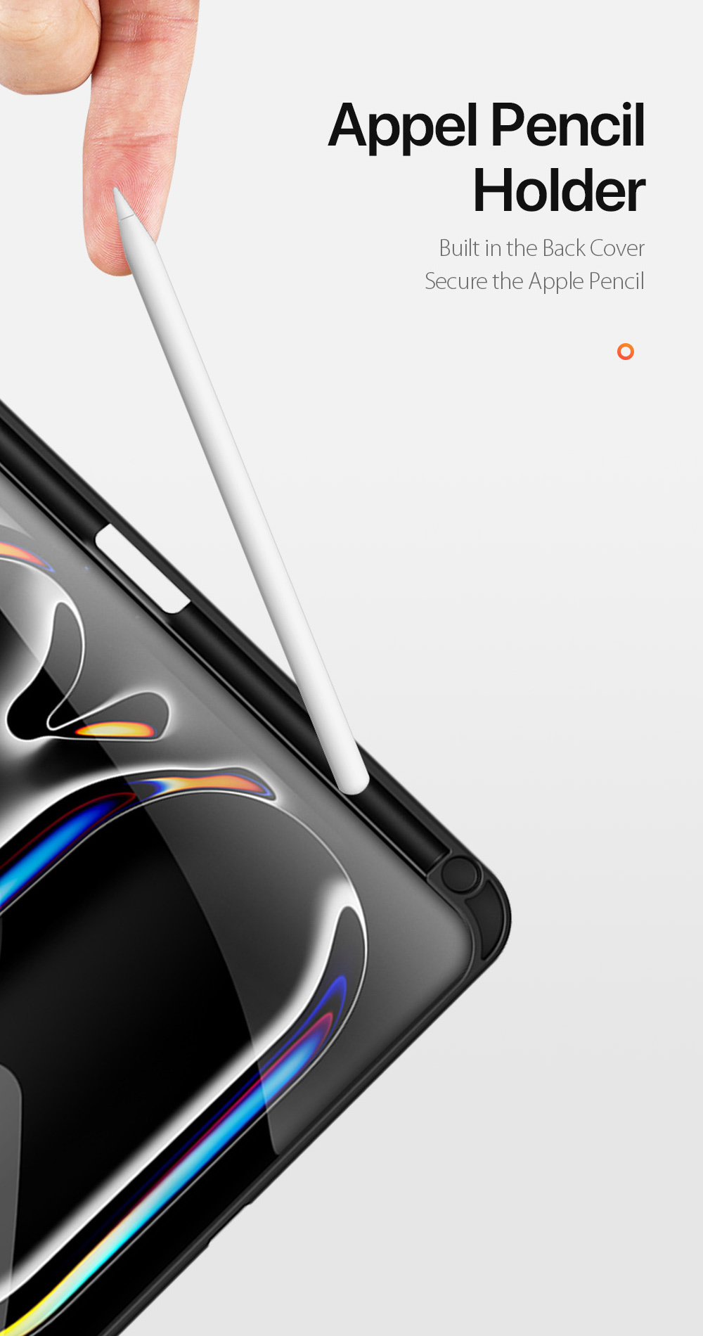 Apple Pencil rekesszel és alvófunkcióval ellátott DUX DUCIS Domo tok iPad Pro 11